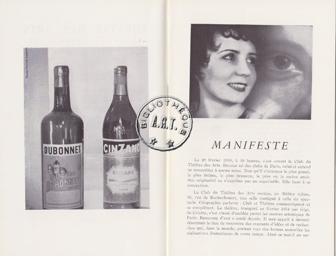 Les programmes de Théatre de l\